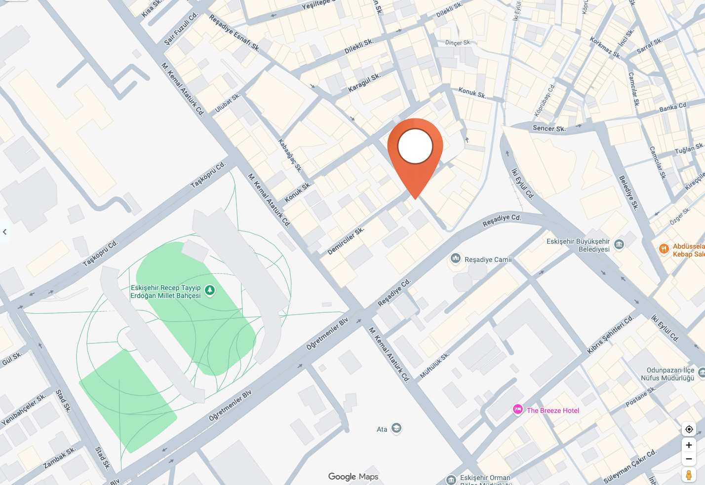 İstiklal Mh. Demirciler Sk. No:16/2, Odunpazarı, 26120 Eskişehir